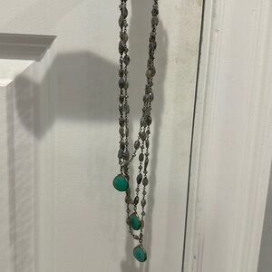 Jennifer Miller triple stand necklace